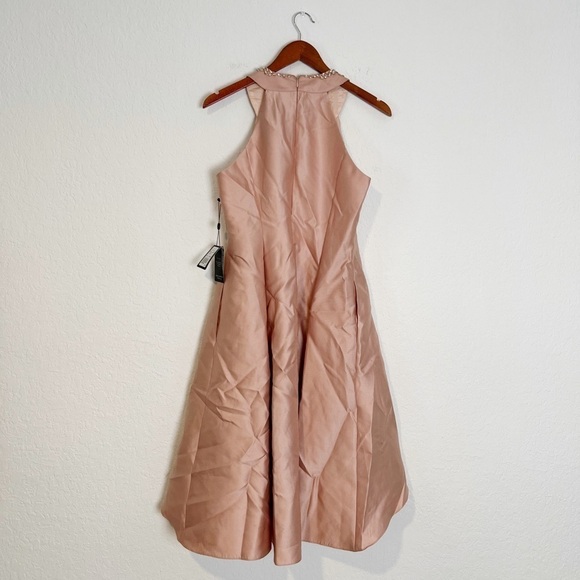 ADRIANNA PAPELL Hi-Lo Sleeveless Dress - Picture 7 of 10